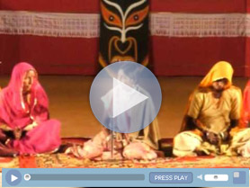 Khamma-Khamma-Re-Mara-Runiji Rajasthani Folk Dance during Shilpgram Festival, Udaipur.