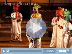 Malviya Giddha Folk Dance of Punjab during Shilpgram Festival, Udaipur.