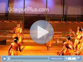 Oyilattam  Folk Dance of Tamilnadu during Shilpgram Festival, Udaipur.