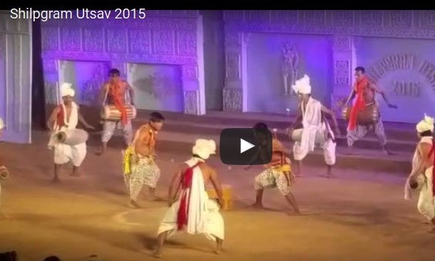 Folk Dance during Shilpgram Festival, Udaipur.