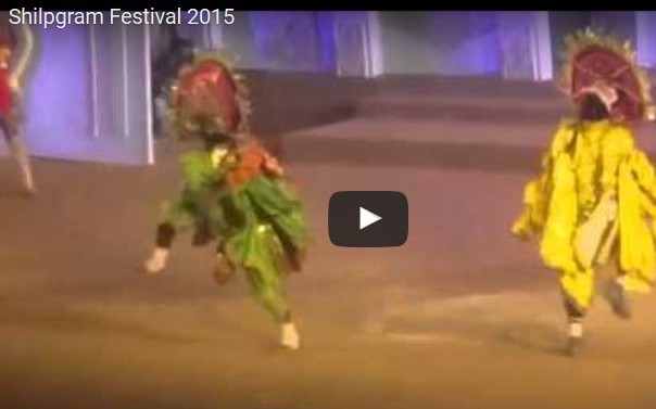 Folk Dance during Shilpgram Festival, Udaipur.